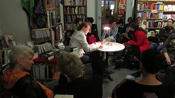 Lesung in Wien, Buchhandlung Löwenherz 24.09.2012